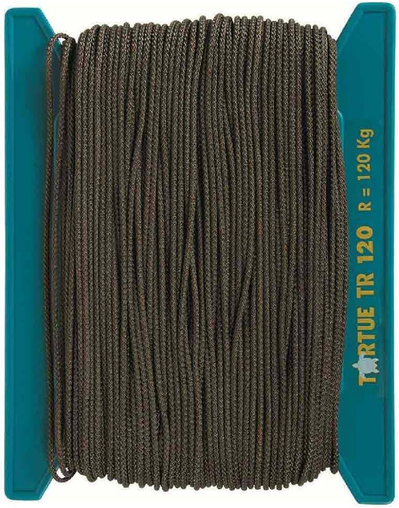 LIGNE DE FOND MARRON 100M TORTUE TR 30KG