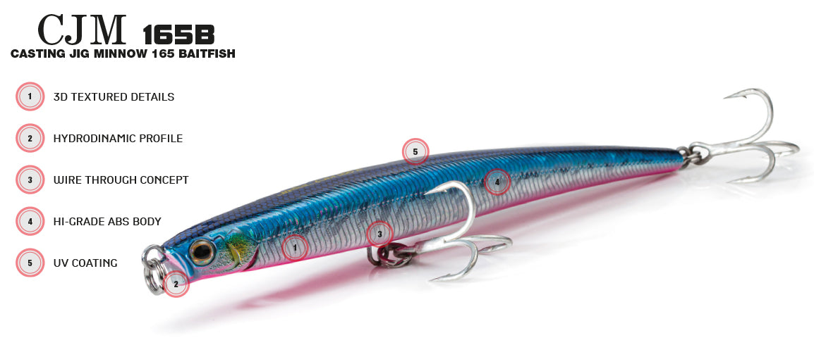 MOLIX CJM 165B Casting Jig Minnow
