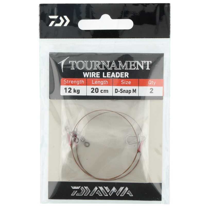 DAIWA TOURNAMENT FIL LEADER D-SNAP 30 CM