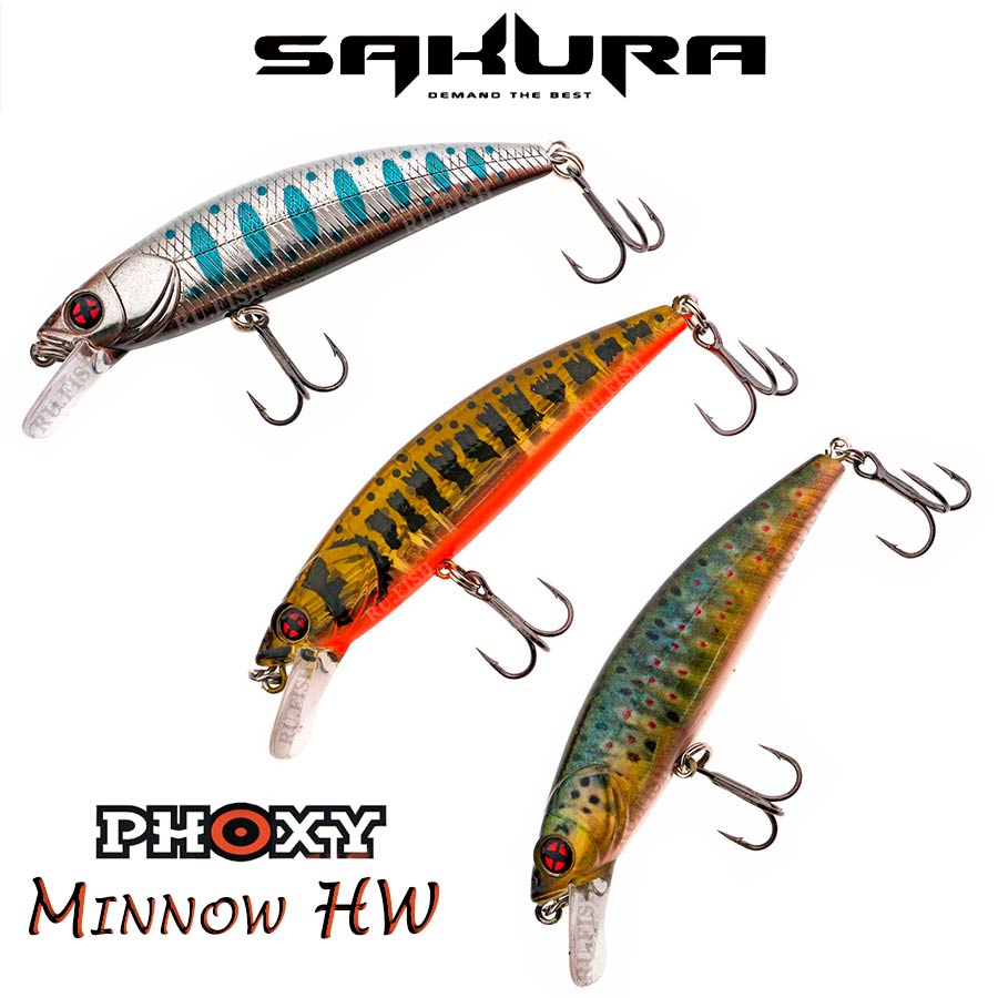 SAKURA PHOXY MINNOW HW 72S 85S