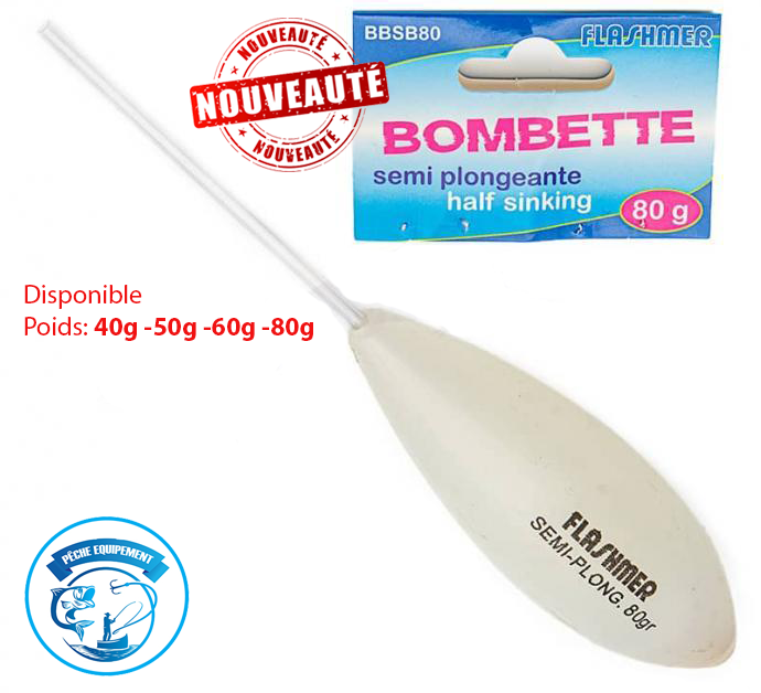 BOMBETTE FLASHMER SEMI PLONGEANTE 80G