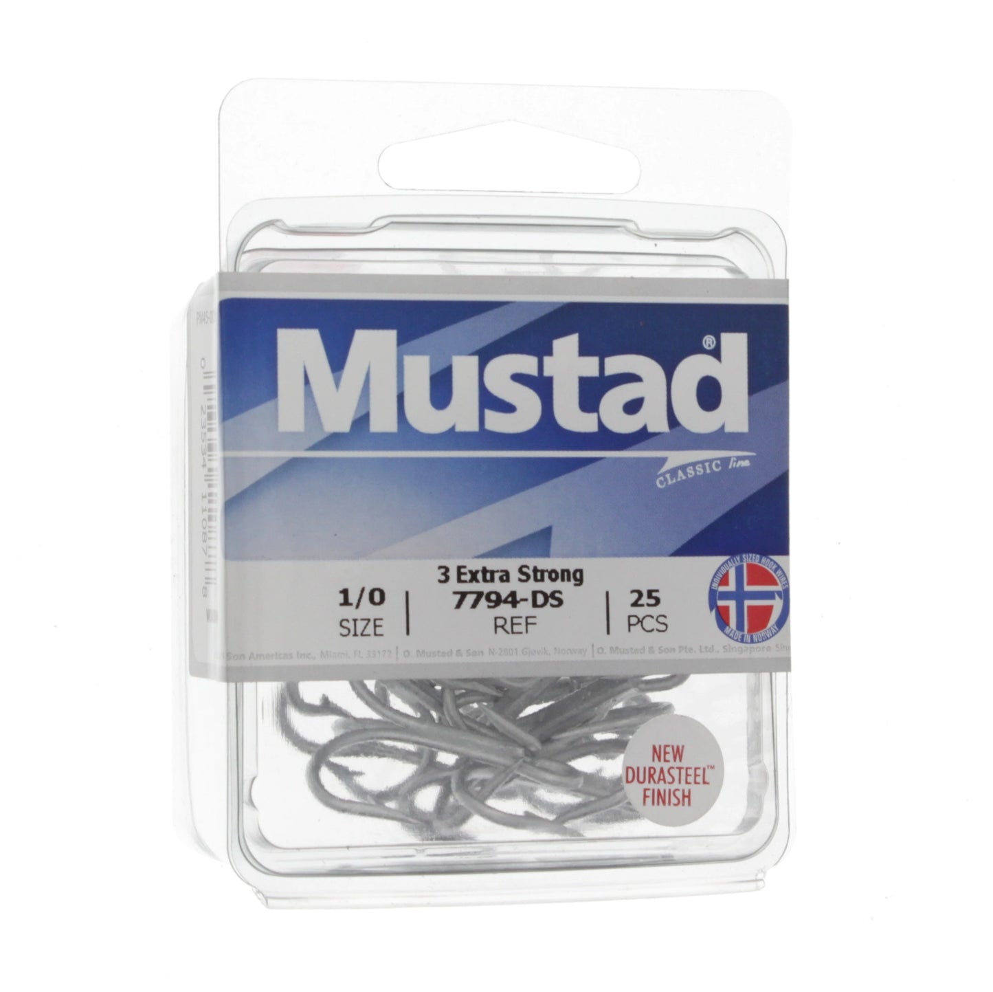 Mustad size 10 3551-ds