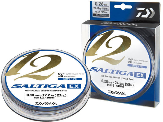 SALTIGA 12BRAID 0.30MM 68LB