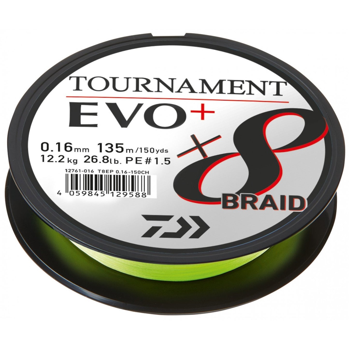 TOURNAMENT EVO+ X8 0.16MM 135M