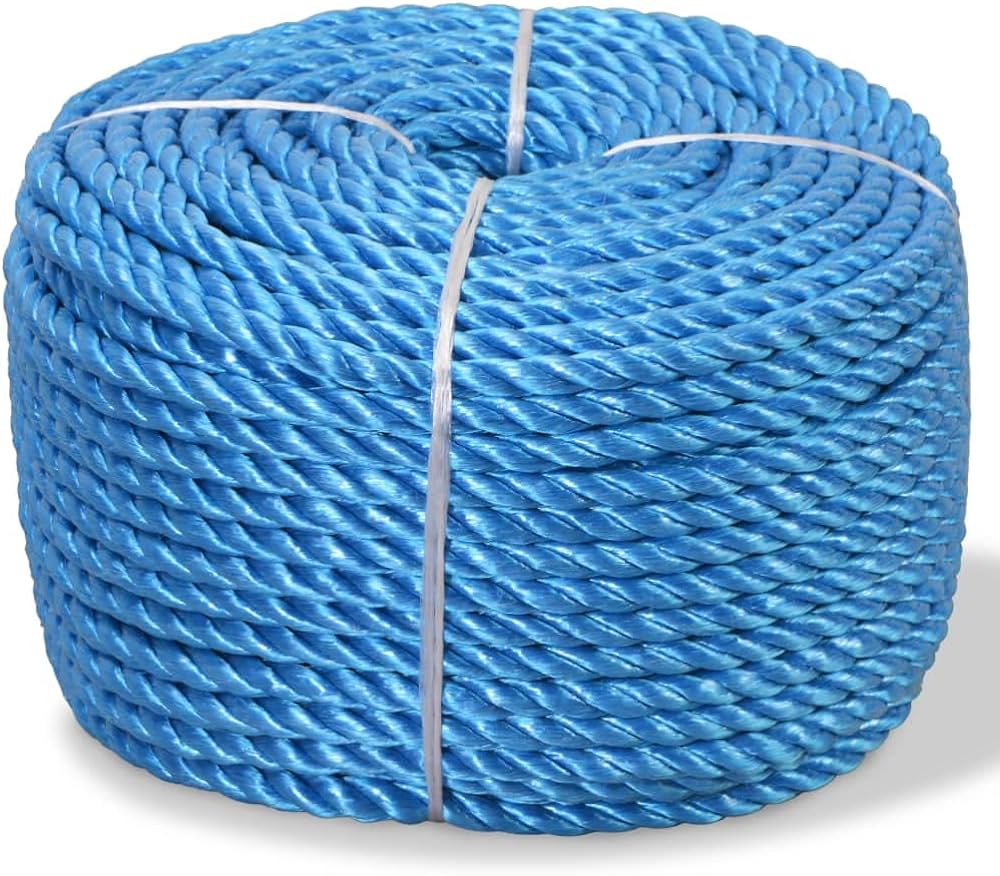 Cordage polypropylene bleu diamètre 12 mm - 200m