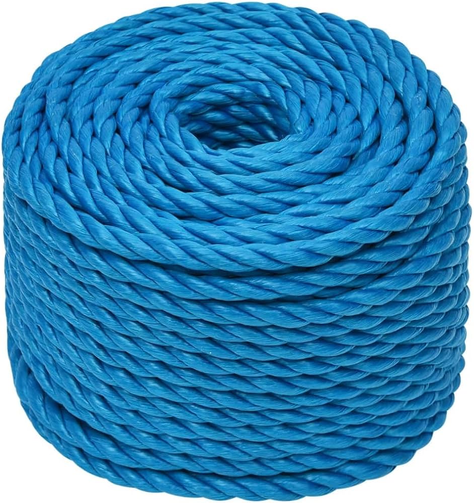 Cordage polypropylene bleu diamètre 12 mm - 200m