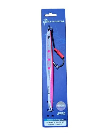 Williamson Benthos Speed Knife Jig 200g Blue / Pink / Purple