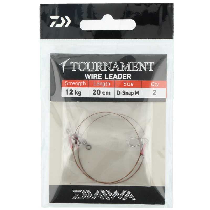 DAIWA TOURNAMENT  FIL LEADER D-SNAP 30 CM