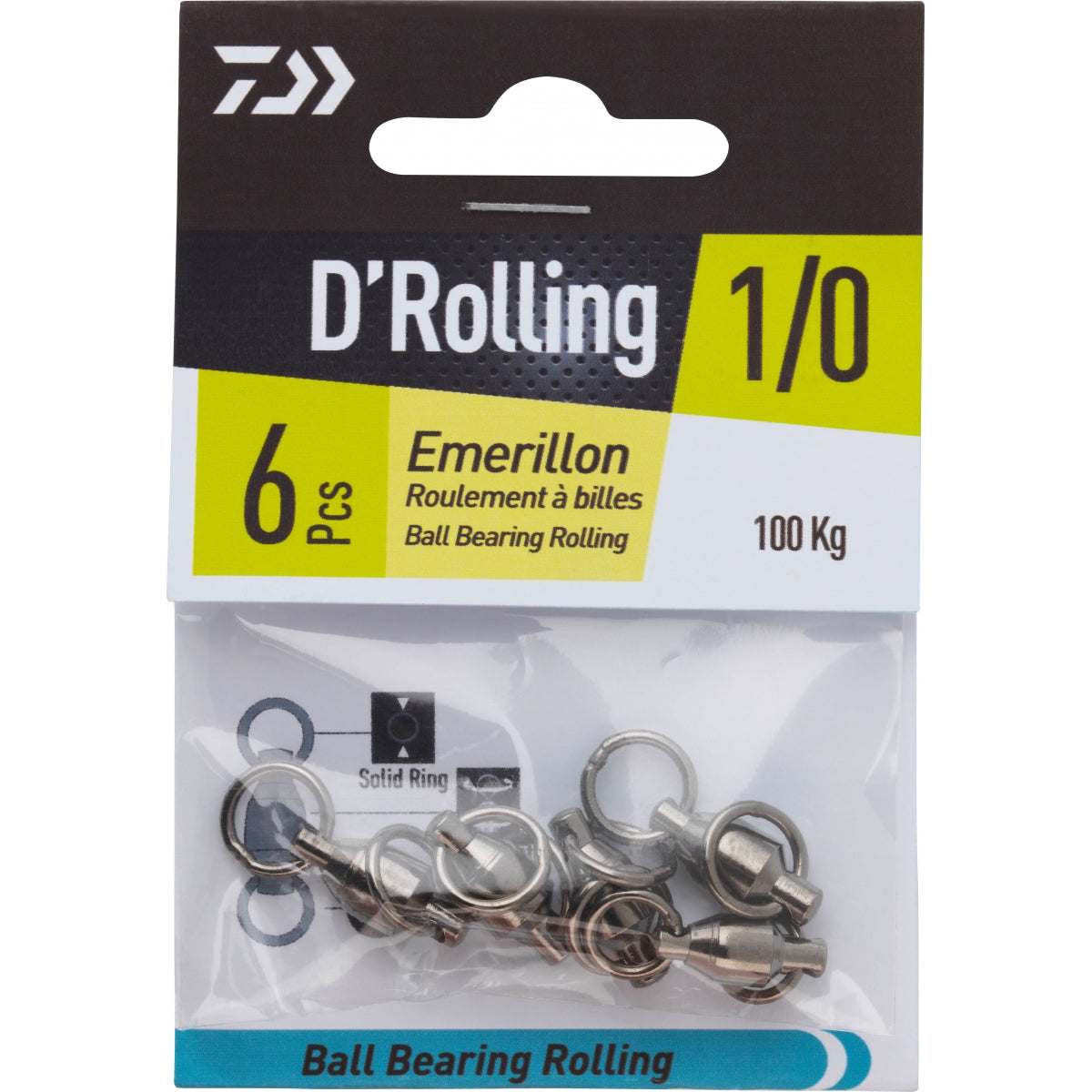 DAIWA - EMERILLON ROULEMENT A BILLES 100KG