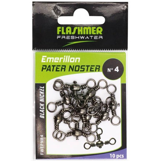 FLASHMER - EMERILLON PATER NOSTER BRONZE N°4 10X10