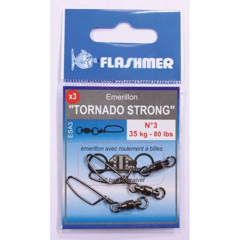 FLASHMER EMERILLON TORNADO STRONG N°3 33KG X3