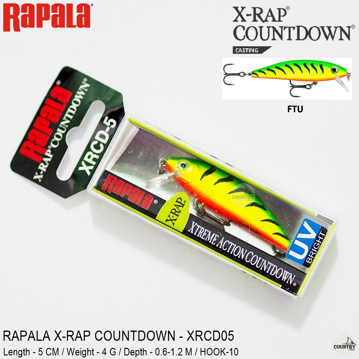 Rapala X Rap countdown - XRCD 05