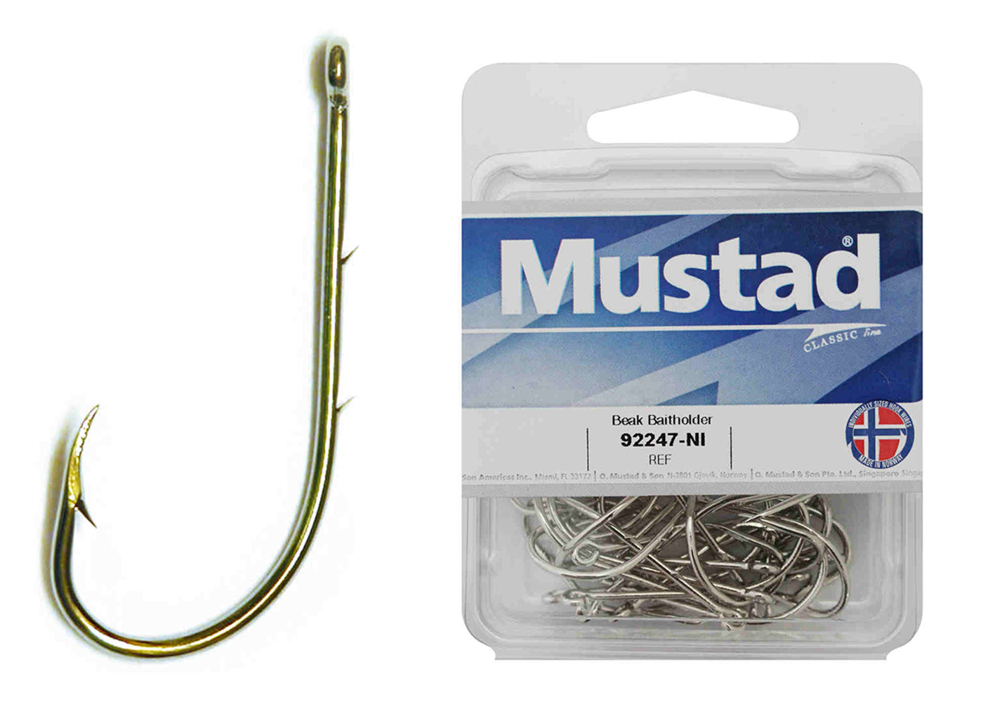 Mustad - Beak Baitholder Fishing Hook