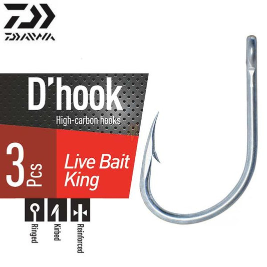 HAMEÇONS DAIWA D'HOOK LIVE BAIT KING