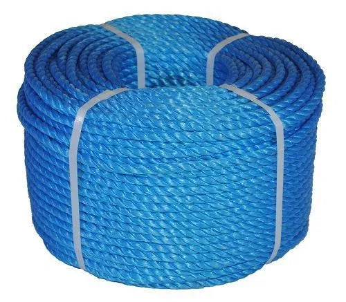 Cordage polypropylene bleu diamètre 12 mm - 200m