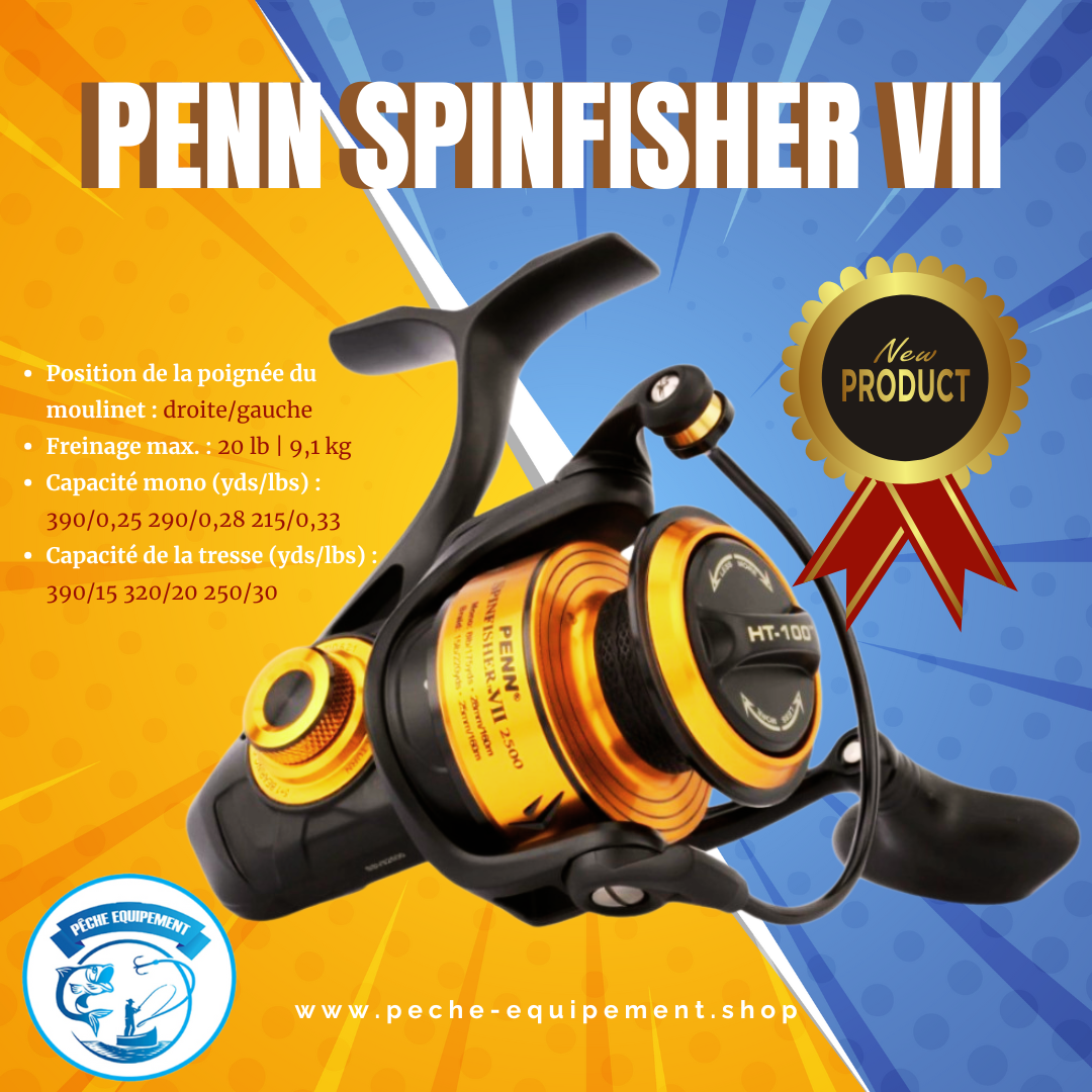 PENN SPINFISHER VII - Tailles 5500